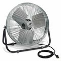 Tpi Industrial TPI 24" Industrial Floor Fan, 2,100 CFM, 1/8 HP F24TE